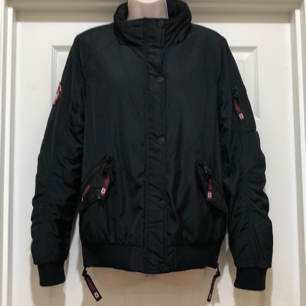 Like New Canada Weathergear Black Jacket Size L